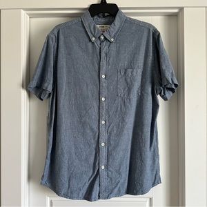 Casual Denim Button Down Shirt